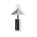 CANDY CREST TABLE LAMP – CHROME