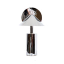 CANDY CREST TABLE LAMP – CHROME