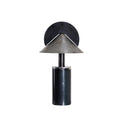 CANDY CREST TABLE LAMP – RAW STEEL