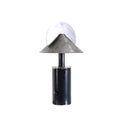 CANDY CREST TABLE LAMP – RAW STEEL