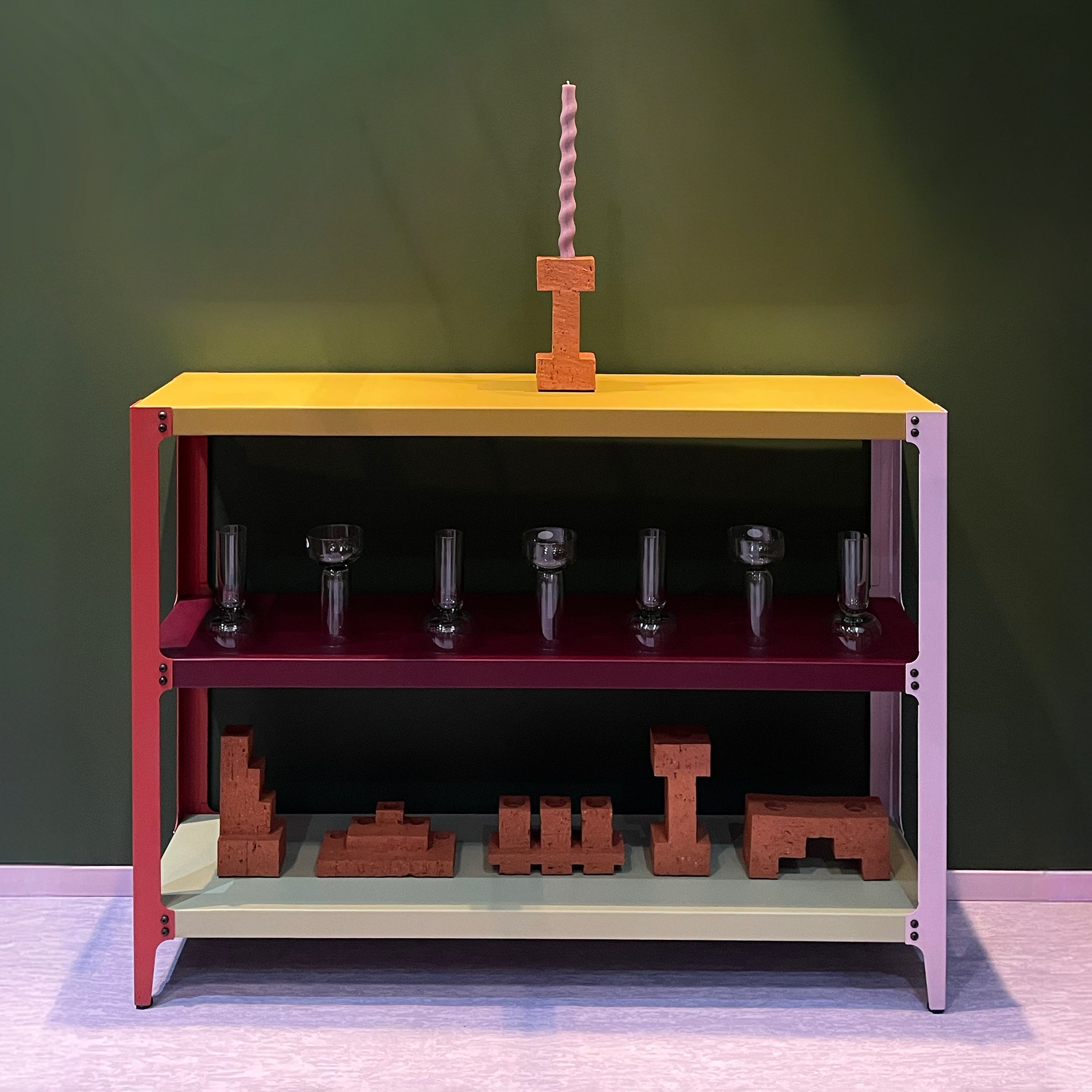 BRICK CANDLE HOLDER – DOKTER AND MISSES